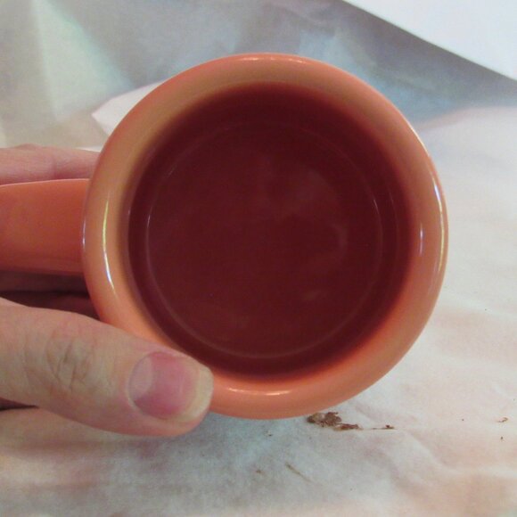 Life is Good Peach Life is Good at 40 Mug Enjoy the Ride Excellent Condition - Picture 5 of 7